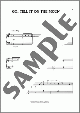 Go, Tell It On The Mountain(John W. Work, Jr./African American Spiritual) 楽譜 ピアノ（ソロ） ダウンロード