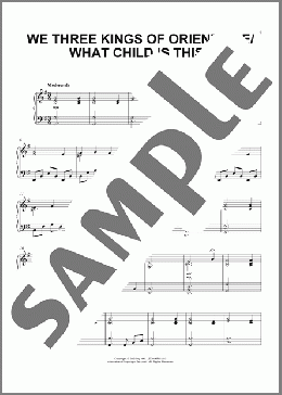 We Three Kings Of Orient Are with What Child Is This?(William C. Dix/16th Century English Melody/John H. Hopkins, Jr./Mark Carlstein (arr.)) 楽譜 ピアノ(ソロ) ダウンロード