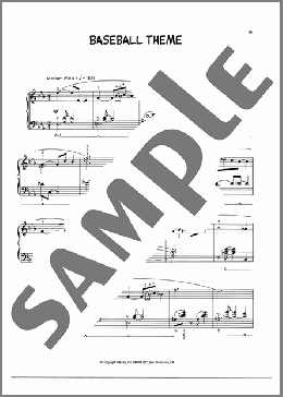 Baseball Theme (arr. Lee Evans)(Vince Guaraldi) 楽譜 ピアノ(ソロ) ダウンロード