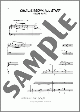 Charlie Brown All Stars (arr. Lee Evans)(Vince Guaraldi) 楽譜 ピアノ（ソロ） ダウンロード