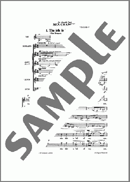 Sea Change(Richard Rodney Bennett) 楽譜 合唱（その他） ダウンロード
