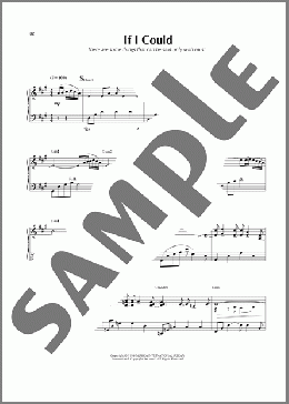 If I Could(Suzanne Ciani) 楽譜 ピアノ(ソロ) ダウンロード