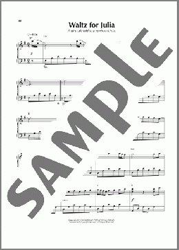 Waltz For Julia(Suzanne Ciani) 楽譜 ピアノ(ソロ) ダウンロード