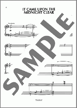 It Came Upon The Midnight Clear (arr. S Barta)（Richard Storrs Willis）のピアノソロ楽譜のサンプル画像