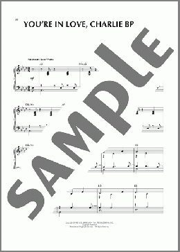 You're In Love, Charlie Brown（Vince Guaraldi）のピアノソロ楽譜のサンプル画像
