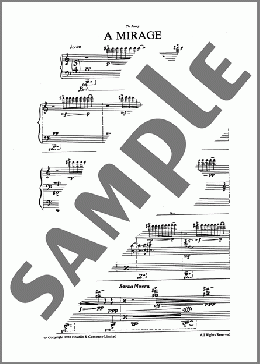 Mirage（Naresh Sohal）のピアノソロ楽譜のサンプル画像