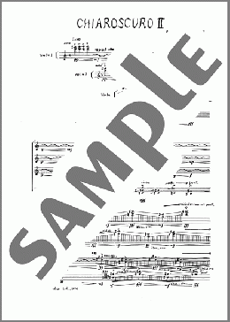 Chiaroscuro II (score)-Full Score（Naresh Sohal）のその他楽譜のサンプル画像