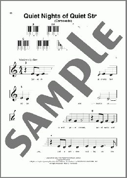 Quiet Nights Of Quiet Stars (Corcovado)（Andy Williams）のピアノソロ楽譜のサンプル画像