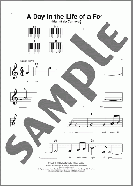 A Day In The Life Of A Fool (Manha De Carnaval)(Luiz Bonfa/Carl Sigman)のピアノソロ楽譜のサンプル画像