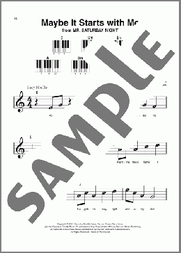 Maybe It Starts With Me (from Mr. Saturday Night)(Jason Robert Brown/Amanda Green/Jason Robert Brown and Amanda Green)のピアノソロ楽譜のサンプル画像