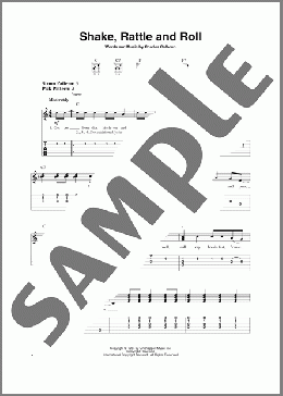 Shake, Rattle And Roll(Bill Haley & His Comets)のギターソロ楽譜のサンプル画像