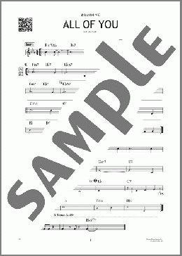 あなたのすべて（Cole Porter）のその他、初級から中級向け楽譜のサンプル画像