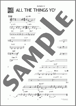 君は我がすべて（Jerome Kern）のその他、初級から中級向け楽譜のサンプル画像