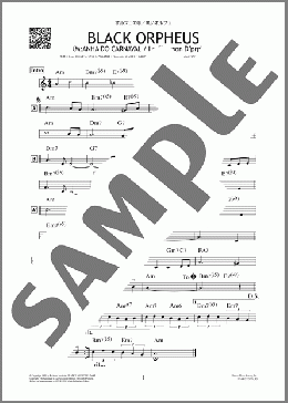 オルフェの唄／黒いオルフェ（Luiz Bonfa）のその他、初級から中級向け楽譜のサンプル画像