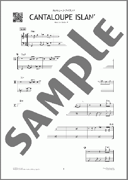 カンタロープ・アイランド（Herbie Hancock）のその他、初級から中級向け楽譜のサンプル画像