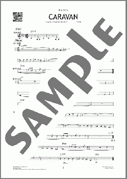 キャラバン（Duke Ellington）のその他、初級から中級向け楽譜のサンプル画像
