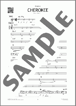 チェロキー（Ray Noble）のその他、初級から中級向け楽譜のサンプル画像