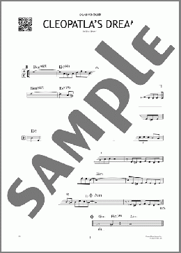 クレオパトラの夢（Bud Powell）のその他、初級から中級向け楽譜のサンプル画像