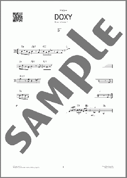 ドキシー（Sonny Rollins）のその他、初級から中級向け楽譜のサンプル画像