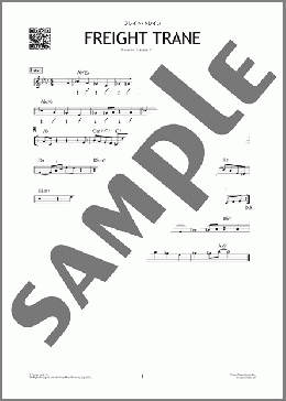 フレイト・トレイン（Tommy Flanagan）のその他、初級から中級向け楽譜のサンプル画像
