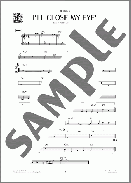 瞳を閉じて（Billie Reid）のその他、初級から中級向け楽譜のサンプル画像