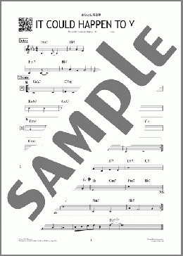 あなたに降る夢（James Van Heusen）のその他、初級から中級向け楽譜のサンプル画像