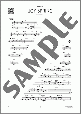 春よりも若く（Clifford Brown）のその他、初級から中級向け楽譜のサンプル画像