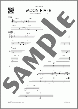 ムーン・リバー（Henry Mancini）のその他、初級から中級向け楽譜のサンプル画像