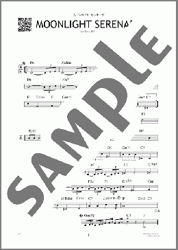 ムーンライト・セレナーデ（Glenn Miller）のその他、初級から中級向け楽譜のサンプル画像