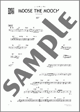 ムース・ザ・ムーチェ（Charlie Parker）のその他、初級から中級向け楽譜のサンプル画像