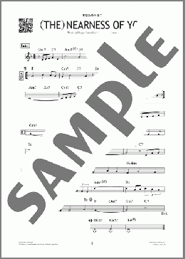 あなたのそばに（Hoagy Carmicheal）のその他、初級から中級向け楽譜のサンプル画像