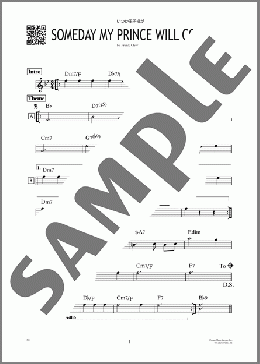いつか王子様が(Frank Churchil)のその他、初級から中級向け楽譜のサンプル画像