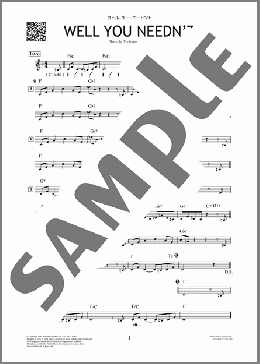 ウェル・ユー・ニードント(Thelonious Monk)のその他、初級から中級向け楽譜のサンプル画像