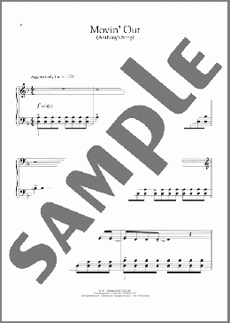 Movin' Out (Anthony's Song) (arr. Phillip Keveren)（Billy Joel）のその他楽譜のサンプル画像