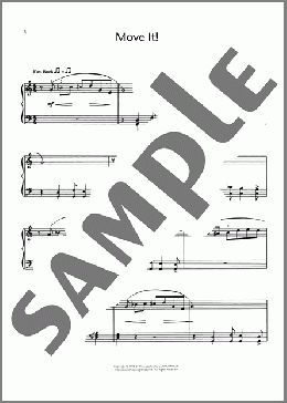 Move It!(Bill Boyd)のピアノソロ楽譜のサンプル画像
