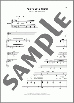 You've Got A Friend（Carole King）のその他楽譜のサンプル画像