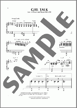 Girl Talk (arr. Thomas Coppola)（Bobby Troup）のピアノソロ楽譜のサンプル画像