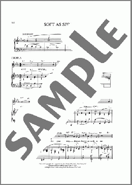 Soft As Spring(Alec Wilder)のピアノ & ボーカル & ギター楽譜のサンプル画像