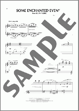 Some Enchanted Evening (from South Pacific) (arr. Phillip Keveren)（Rodgers & Hammerstein）のピアノソロ楽譜のサンプル画像