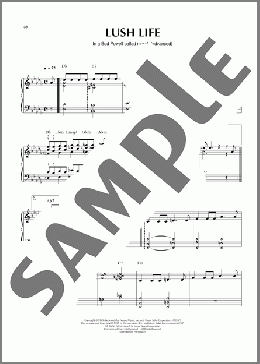 Lush Life (arr. Thomas Coppola)（Billy Strayhorn）のピアノソロ楽譜のサンプル画像