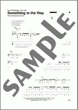 Something In The Way (from MTV Unplugged in New York)（Nirvana）のその他楽譜のサンプル画像