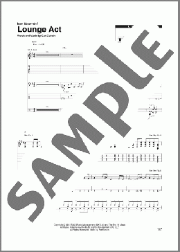 Lounge Act（Nirvana）のその他楽譜のサンプル画像
