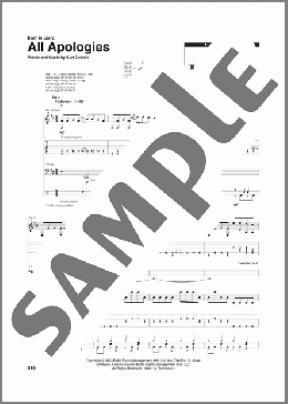 All Apologies (from MTV Unplugged in New York)（Nirvana）のその他楽譜のサンプル画像
