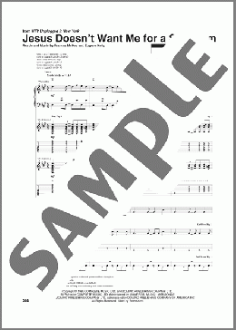 Jesus Doesn't Want Me For A Sunbeam（Nirvana）のその他楽譜のサンプル画像