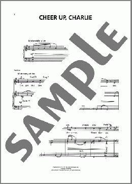 Cheer Up, Charlie (from Willy Wonka)（Anthony Newley）のピアノ & ボーカル & ギター楽譜のサンプル画像