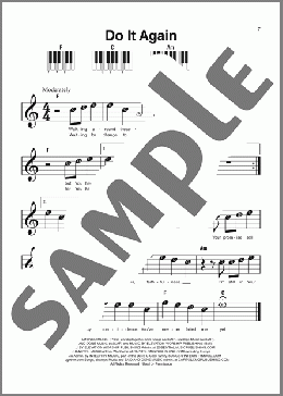 Do It Again（Matt Redman）のピアノソロ楽譜のサンプル画像