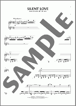 Silent Love (from A Scene At The Sea)（Joe Hisaishi）のピアノソロ楽譜のサンプル画像