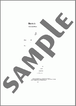 Born In The U.S.A.（Bruce Springsteen）のギターコード楽譜のサンプル画像