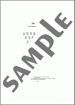 Jungleland（Bruce Springsteen）のギターコード楽譜のサンプル画像