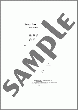 Tenth Avenue Freeze-Out（Bruce Springsteen）のギターコード楽譜のサンプル画像